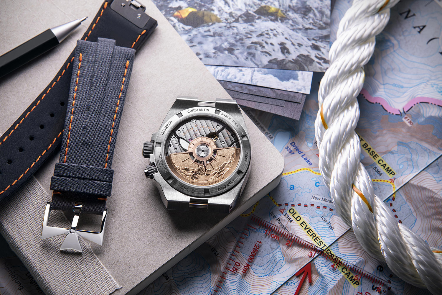 Cory Richards Vacheron Constantin Overseas Dual Time watch