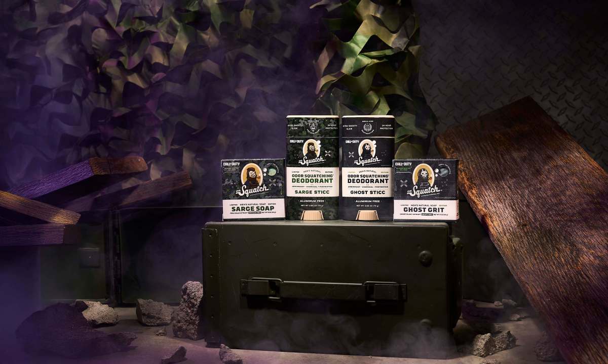 Dr. Squatch Call of Duty soaps